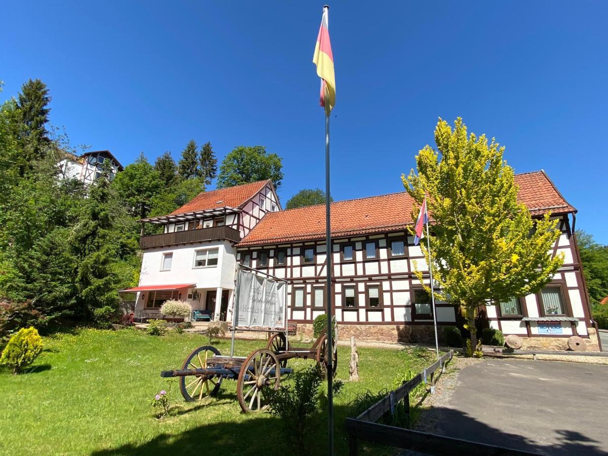 Hotel Pension Gelpkes Muehle Bad Sachsa Dış mekan fotoğraf